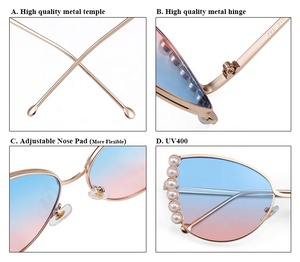 Occhiali da sole LinHai pearl ladies shades <span class=keywords><strong>2022</strong></span> - Product Image 5