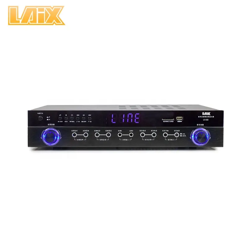 Laix Lx-80 Klasse Power Amp Digitale Professionele Hoge Kwaliteit Rms Ampli Versterker