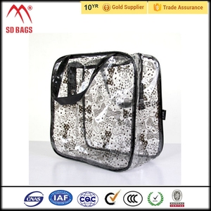 Sản Phẩm Mới Túi Nhựa <span class=keywords><strong>Pvc</strong></span> Rõ Ràng Với Nút Chụp, Túi Mỹ Phẩm <span class=keywords><strong>Pvc</strong></span> Trong Suốt - Product Image 6