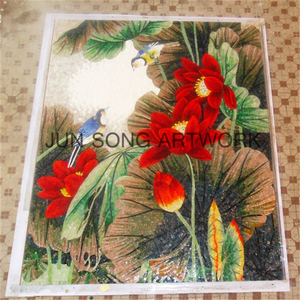 JS MFL-WL03 Trang Trí Thủ Công Kính Khảm Phòng Tắm Ngói Thiết Kế Trung Quốc Hoa Mô Hình Khảm - Product Image 2