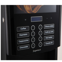 Machine à café à 7 saveurs à service automatique, fabrication en usine avec certificat CE SC-71104