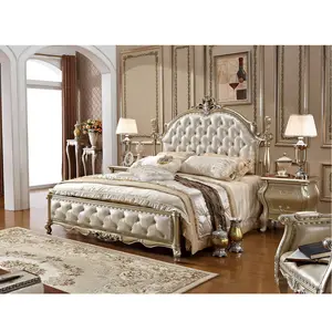 High quality classic wood furniture bedroom