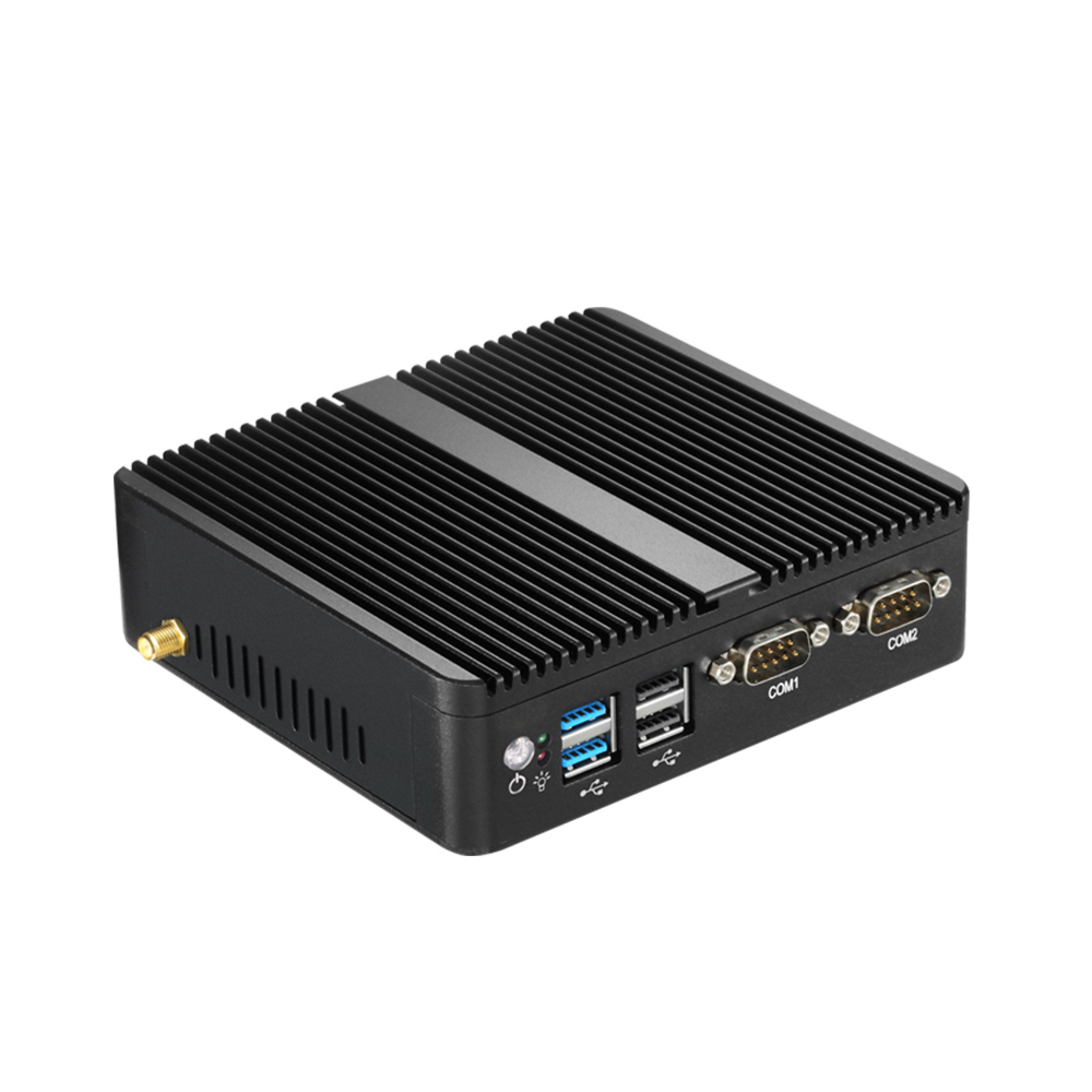 XCY Mini PC Celeron J1900 Mini Ordinateur De Bureau Sans Ventilateur mini pc 12 v Client Léger 1920*1080 Windows10
