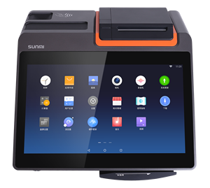 Sunmi T2 Mini Android POS-System Terminal All-in-One Tablet POS-Gerät Touchscreen mit Integriertem Drucker - Product Image 1