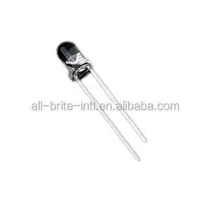 Ir Diode Low Voltage 3 Mm 3mm Infrared Ir 940nm Narrow Angle 45 Degree Round Through Hole Led Light Emitting Diode