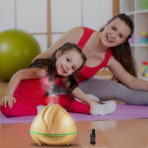 <span class=keywords><strong>Amazon</strong></span> Máy <span class=keywords><strong>Nebulizer</strong></span> Air Humidifier Siêu Âm Diffuser LED Hạt Gỗ Hương Liệu Bán Buôn - Product Image 6