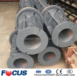 Dayanıklı uzun ömürlü elektrikli beton direk çelik kalıp yüksek doğruluk - Product Image 2