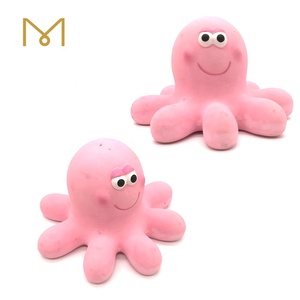 Custom Eco-Friendly Squeaky Latex <strong>Dog</strong> <strong>Toy</strong> pink <strong>Octopus</strong> Soft Rubber Sea Animal Pet <strong>Toy</strong> for Puppy - Product Image 2
