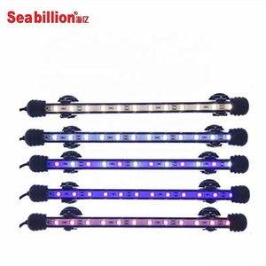 18-138CM Lampu Tangki Ikan <span class=keywords><strong>LED</strong></span> RGB Putih Biru Bar Lampu Submersible Lampu Tabung - Product Image 1