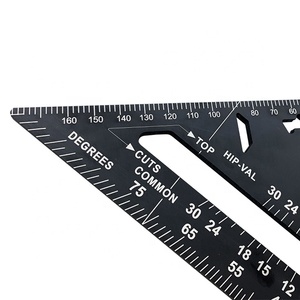 Personnel de menuisier rapide, en aluminium, carré métrique, 180mm - Product Image 4