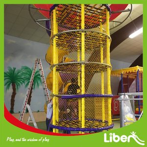Personalizado de interior <span class=keywords><strong>parque</strong></span> trampolín spider torre con spiarl slide - Product Image 4