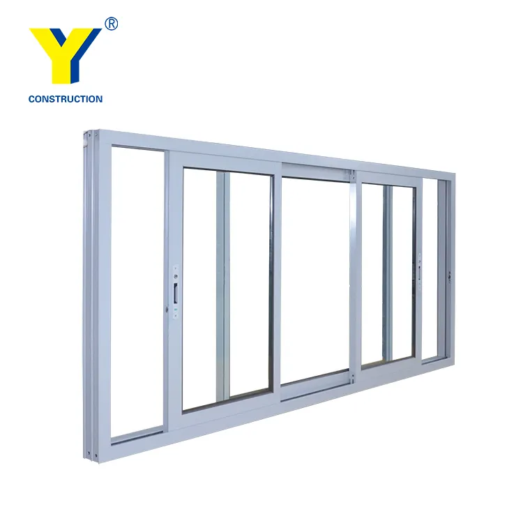 Ventanas correderas de aluminio de 3 vías | Ventanas y puertas dobles galvanizadas de aluminio cumplen con los Estándares Australianos y Nueva Zelanda