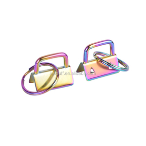 Ivoduff-Llavero de <span class=keywords><strong>Color</strong></span> arcoíris de 25MM, llavero con 1 escupir - Product Image 2