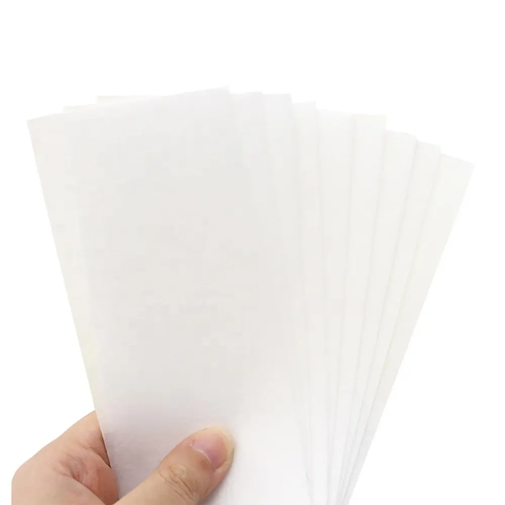 100 pcs haute qualité bandes dépilatoires non-tissé tissu papier bande de cire pour l'épilation