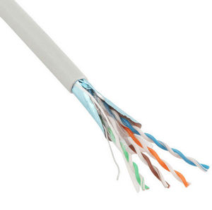 Oem kho CAT5E <span class=keywords><strong>FTP</strong></span> cáp tốc độ nhanh đồng trần tinh khiết Ethernet LAN cáp cho Mạng Truyền Thông - Product Image 1