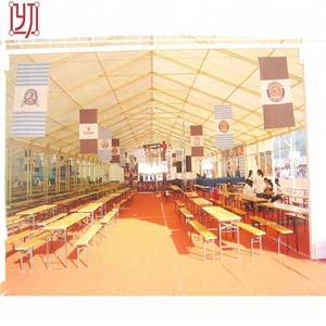 <span class=keywords><strong>Tiendas</strong></span> de <span class=keywords><strong>la</strong></span> carpa de <span class=keywords><strong>la</strong></span> boda del complejo del pvc del blanco de aluminio del marco de aluminio del palmo de 15m de ancho - Product Image 1