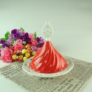 <span class=keywords><strong>Plat</strong></span> à beurre en porcelaine avec couvercle, formes et couleurs personnalisées, vente en gros, <span class=keywords><strong>plat</strong></span> à beurre en céramique Tajine en céramique - Product Image 5