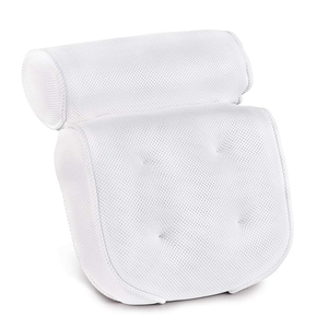 Wholesale Non-Slip 3D Mesh SPA Bath Pillow Luxury Bathtub Pillow