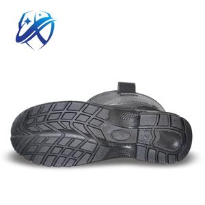 Bottes de sécurité d'hiver avec tige en cuir véritable, semelle intermédiaire en EVA, doublure en maille, embout en acier pour unisexe, utilisables en été, automne et hiver - Product Image 5
