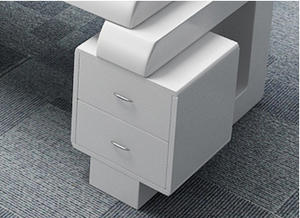 Escritorio <span class=keywords><strong>de</strong></span> Oficina Moderno con Mesa Ejecutiva Blanca/Muebles <span class=keywords><strong>de</strong></span> Oficina - Product Image 4