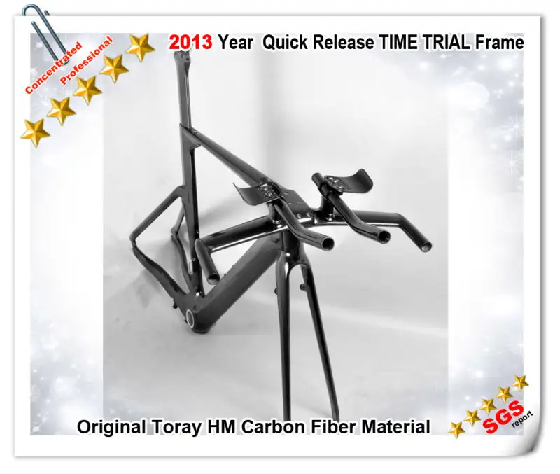 Nouveau cadre de carbone cadre de vélo de TT FM087 avec DI2 système