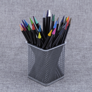 Pensil pewarna gambar premium, pensil warna tanpa kayu