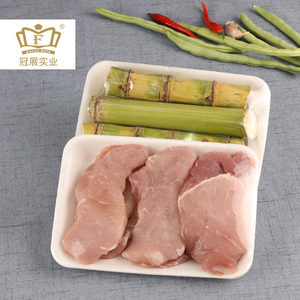 20*13*2.5Cm Bọt Dùng Một Lần Siêu Thị Thịt Đông Lạnh Khay Thực Phẩm Đóng Gói Ps Vật Liệu <span class=keywords><strong>Polystyrene</strong></span> Mở Rộng Màu Tùy Chỉnh - Product Image 4