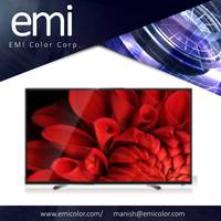 TV LED Pintar Android 32 Inci Murah untuk Hotel, Dapat Dipasang di Dinding, dengan HD 720p dan Antarmuka OSD Multi-Bahasa