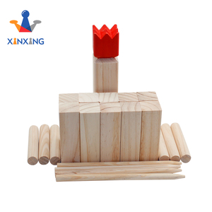 De madera de Kubb juego Viking <span class=keywords><strong>ajedrez</strong></span>-Premium de madera de Kubb conjunto torneo TAMAÑO DE Kubb juego de césped Original patio de juego - Product Image 6