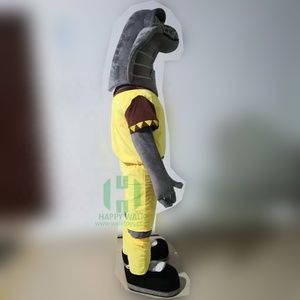 Traje de mascote/serpente personalizado, fantasia da equipe de futebol mascote