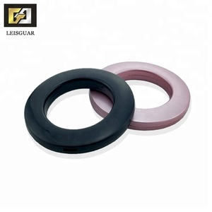 Küçük boy pürüzsüz tasarım perde kuşgözü yüzükler perde aksesuarları abs 55mm - Product Image 3