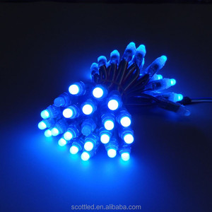 DC5V 12mm Diffused Digital RGB <strong>Led</strong> <strong>Pixel</strong> <strong>String</strong> 50pcs/<strong>string</strong> Addressable Dream Color <strong>LED</strong> <strong>Pixels</strong> <strong>Module</strong> Ws2811 - Product Image 2