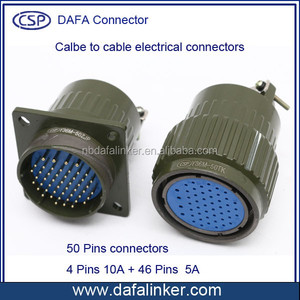 50 pin konektor melingkar kunci jepret konektor listrik adaptor otomotif konektor - Product Image 6
