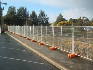 Bàn chân phẳng 9.5 * 6ft kích thước cho thuê trang web xây dựng hàng rào tạm thời/canada temporaryfence/<span class=keywords><strong>temporary</strong></span> - Product Image 2