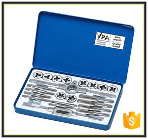 2016 vente chaude <span class=keywords><strong>22</strong></span> pièce Tap et Die Set SAE et Métrique outils à main - Product Image 1
