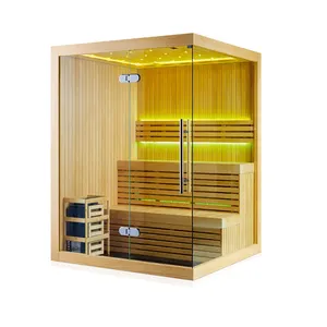 HS-SR6031M <span class=keywords><strong>ส</strong></span>ุขภาพ Mate แอฟริกาไม้เนื้อแข็ง150X150บ้านซาวน่า - Product Image 1