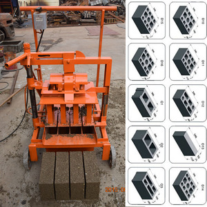 QMY2-45 Handmade Xi Măng Rỗng Khối Làm Máy Làm Gạch Máy Móc Bán Trong Ethiopia Philippines - Product Image 5