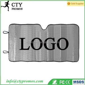 Özel Logo tek alüminyum kabarcık ön cam için araba güneş gölge - Product Image 2