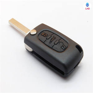 Pour Peugeot 207 307 308 407 <span class=keywords><strong>Citroen</strong></span> C2 <span class=keywords><strong>C3</strong></span> C4 C5 Flip Key Case Shell CE0523 CE0536 HU83 VA2 <span class=keywords><strong>2</strong></span> 3 4 Bouton <span class=keywords><strong>Clé</strong></span> De Voiture À Distance - Product Image 5