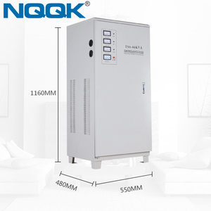 TNS 6KVA 6kw 6000Watt Dọc Loại Servo-Động Cơ Ba Pha Ac Tự Động Ổn Định Điện Áp Điều Chỉnh 220V - Product Image 3