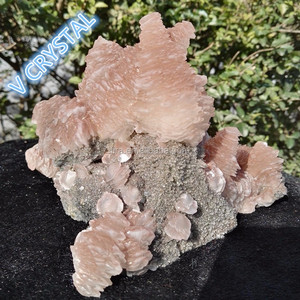 Rosa naturale Del Cristallo Di Quarzo Cluster Commercio All'ingrosso Rosa Calcite Pietra Campioni di <span class=keywords><strong>Minerali</strong></span> - Product Image 3