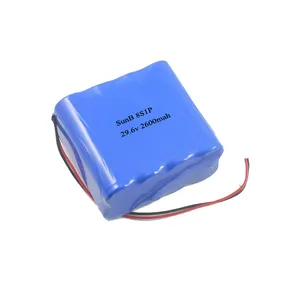 MSDS approved 18650 8S 18650 32v lithium battery pack