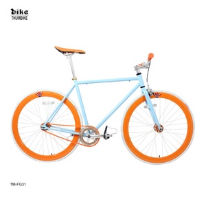Urbain Piste à haute résistance à la traction en acier cadre vélo de route roues 700c jante vélo de route À <span class=keywords><strong>Pignon</strong></span> <span class=keywords><strong>Fixe</strong></span> Vélo - Product Image 1