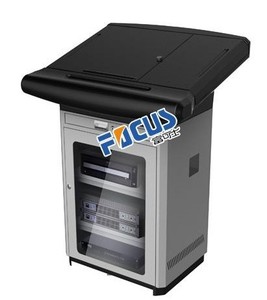 Podium en classe universitaire Podium électronique <span class=keywords><strong>Pupitre</strong></span> intelligent pour l'école Équipement d'enseignement professionnel audiovisuel - Product Image 6