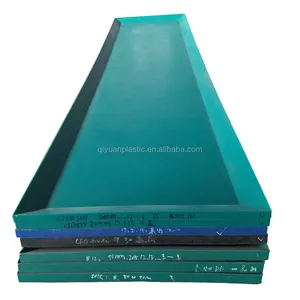 Plaques de plastique pe/uhwpe/PP résistantes à l'usure, pe1000/p300/pe900, avec toutes les tailles et toutes les couleurs sont disponibles