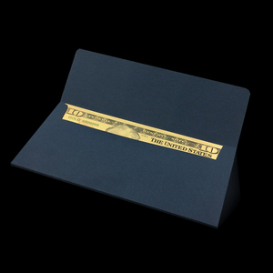 Americaパトリオットメモリーコレクション1万USドル24K金箔Banknoteマネー素敵なアクリルフレーム表示 - Product Image 5
