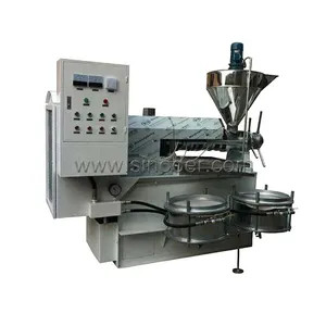 Screw Oil Press Machine Walnut Sesame Sunflower seeds Oil Making Machine Sinoder company