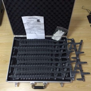 Bande de pointe de dispositif de dégonflage de pneu de bloc de route en plastique pliable de 5m pour le produit de chaussée ciblé de tueur de pneu de sécurité - Product Image 2