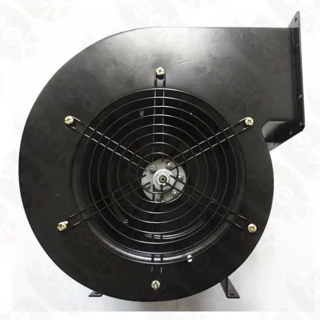 Ac Forward Enkele Inlaat Hete Lucht Krachtige Metalen Shell Rook Uitlaat Ventilator 500W 220V Industriële Centrifugale Blazer