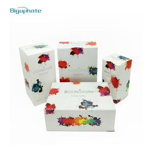 BXY de presentación puro <span class=keywords><strong>chocolate</strong></span> rígido al por mayor caja de papel de embalaje de caja rígida esquina pasado - Product Image 2